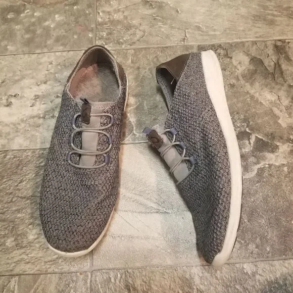 Olukai Alapa Li Slip-On Drop In Mesh No Tie Sneakers Charcoal Gray Men's 9.5‎